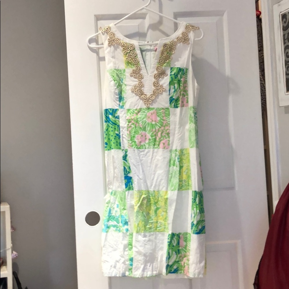 Lily Pulitzer patchwork dress